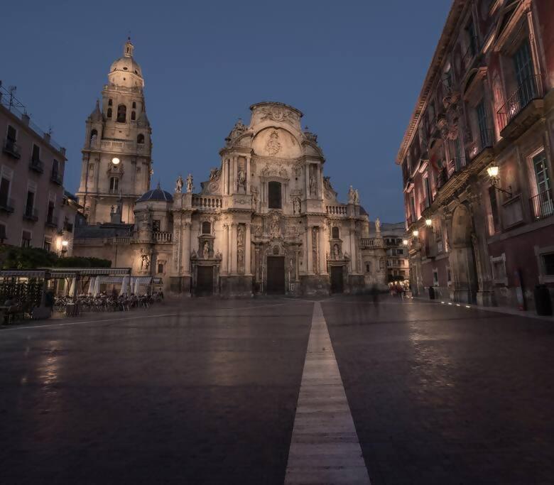 Atico Chic Fontes Junto A La Catedral Daire Murcia Dış mekan fotoğraf